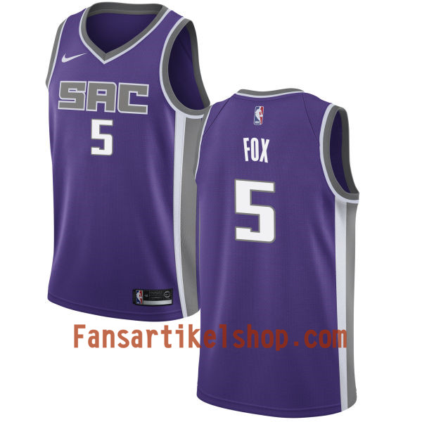 NBA Sacramento Kings Trikot DeAaron Fox 5 Nike 2017-18 Lila Swingman - Herren NBA Sacramento Kings Trikot DeAaron Fox 5 Nike 2017-18 Lila Swingman - Herren
